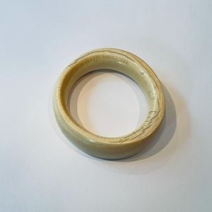 Vintage Ivory Bangle Bracelet